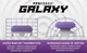 Накладки на стіки + прицільні кільця міткості KontrolFreek® Galaxy (Purple) Precision Rings для Sony DualSense PS5 / DualShock PS4 - зображення 3