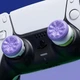 Накладки на стіки + прицільні кільця міткості KontrolFreek® Galaxy (Purple) Precision Rings для Sony DualSense PS5 / DualShock PS4 - зображення 9