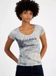 Футболка женская Guess 747035178 S Голубая (1159834447) - изображение 1