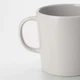 Керамическая чашка IKEA DINERA 300 мл бежевая кружка ИКЕА ДИНЕРА 603.506.46 - изображение 4