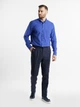 Рубашка хлопковая мужская Arber Linen Shirt 2 M05.13.06.222 45-46 Синяя (9099711790004) - изображение 3