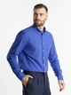 Рубашка хлопковая мужская Arber Linen Shirt 2 M05.13.06.222 45-46 Синяя (9099711790004) - изображение 4