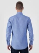Рубашка мужская Arber Linen Shirt 2 M05.15.06.222 41-42 Синяя (9099704710002) - изображение 3