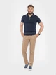 Поло длинное мужское Arber Polo SS3 Avt-70 M09.59.09.521 L Синее (2800000547592) - изображение 3