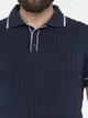 Поло длинное мужское Arber Polo SS3 Avt-70 M09.59.09.521 L Синее (2800000547592) - изображение 5