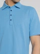 Поло длинное мужское Arber Jersey Polo-Shirt M14.12.23.521 2XL Голубое (2800000523848) - изображение 4