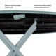 Доска гладильная Rolser K-Surf SalviaTube (K07003-1072) - изображение 8