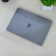 Прозорий чохол накладка Hardshell для MacBook Air 13,6" M2 2022 A2681 / M3 2024 A3113 / M4 2025 A3240 Crystal Case тонкий прозорий пластик - зображення 3