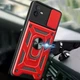 Протиударний броньований чохол із захистом камери для Samsung Galaxy A07 (SM-A075) Armor Case Keysion red - изображение 11