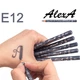 Карандаш для глаз WoBs Alexa eye contour pencil - E12 серо-голубой (матовый) - изображение 4