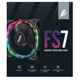 Вентилятор 1stPlayer FS7 Black (FS7-BK-1IN1) - зображення 9