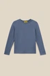 Лонгслів однотонний для хлопчика LAWA BBC02316 152 см Індіго shop (2000999152207) - зображення 1