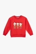 Світшот з принтом для дівчинки Atabey 10696 92 см Червоний (NY) shop (2000990780348) - зображення 1