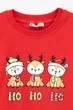 Світшот з принтом для дівчинки Atabey 10696 92 см Червоний (NY) shop (2000990780348) - зображення 2