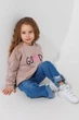 Свитшот с принтом для девочки Baby Show 14388 110 см Бежевый shop (2000990777645) - изображение 2