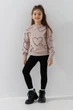 Свитшот с принтом для девочки Baby Show 44400 110 см Бежевый shop (2000990923882) - изображение 2
