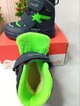 Детсике зимние ботинки Superfit Snow Max Gore-Tex 23 р сапоги мальчику тёмно-синий/салатовый - изображение 4