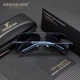 Мужские поляризационные градиентные солнцезащитные очки KINGSEVEN K725 Blue Gradient - изображение 2