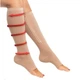 Гольфы для профилактики варикоза компрессионные эластичные Zip Sox, утягивающие гольфы для снятия усталости и отеков ног, с молнией, размер L/XL, 2 шт в комплекте Бежевые, ZSG-150-L/XL-Beige - изображение 5