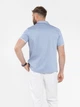 Рубашка хлопковая летняя мужская Arber Ralph Jersey SS M14.25.23.521 XL Голубая (2800000536497) - изображение 2