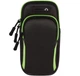 Чехол на руку Primo Sport универсальный спортивный для телефона до 6.5" - Black/Green - изображение 1