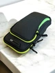 Чехол на руку Primo Sport универсальный спортивный для телефона до 6.5" - Black/Green - изображение 4