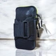 Чехол на руку Primo Sport универсальный спортивный для телефона до 6.5" - Black/Green - изображение 5