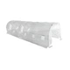 Аркова теплиця для дачі, городу та саду Helper HPR-0603_F25, 6×3×2 м, 18 м2 - універсальний парник для розсади з посиленим каркасом і захистом від ультрафіолету - зображення 1