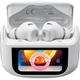 Бездротові навушники TWS Blackview AirBuds 12 з еквалайзером та сенсорним LED-дисплеєм White (6931548319726) - зображення 1