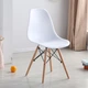 Стул для кухни и гостинной RIAS DSF-310 с ножками из натурального дерева White (3_06772) - изображение 6