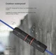 Соединитель RJ45 Ethernet Водонепроницаемый Разъем для улицы интернет-кабеля, витая пара ,герметичный IP 66 (Мама-Мама) сплиттер Черный - изображение 2