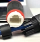 Соединитель RJ45 Ethernet Водонепроницаемый Разъем для улицы интернет-кабеля, витая пара ,герметичный IP 66 (Мама-Мама) сплиттер Черный - изображение 7