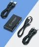 USB 3.0 свитч KVM 2 разъема/порта вход, 4 порта выход для мышки, клавиатуры, Scanner Printer Sharing Switch свитч Черный - зображення 6