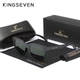 Мужские поляризационные солнцезащитные очки KINGSEVEN 788 Black Green - изображение 1