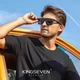 Чоловічі поляризаційні сонцезахисні окуляри KINGSEVEN 792 Black Gray - зображення 4
