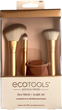 Zestaw pędzli do makijażu Ecotools Precious Metals Face Blend + Sculpt Set 4 szt (79625438574) - obraz 1