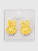 Серьги на клипсе для девочки XF11111111 Желтый (2000990555663) shop (2000990555663) - изображение 1