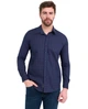 Рубашка мужская slim fit (приталенная) Lee Cooper 10296118.021 L темно-синяя (5942723141569) - изображение 1