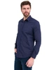 Рубашка мужская slim fit (приталенная) Lee Cooper 10296118.021 L темно-синяя (5942723141569) - изображение 2