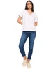 Футболка женская Lee Cooper 20196115.101 M белая (5942723033765) - изображение 7