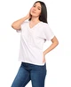 Футболка женская Lee Cooper 20196115.101 M белая (5942723033765) - изображение 3