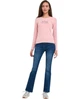 Футболка с длинным рукавом (лонгслив) женская Lee Cooper 20196176.PA2 XL розовая (5942723123176) - изображение 6