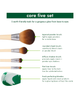Zestaw pędzli do makijażu Ecotools The Core Five Set 5 szt (79625438567) - obraz 3