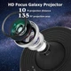 Проектор-нічник зоряного неба Galaxy Projector - Домашній світильник-планетарій 360°, з 13 космічними слайдами та таймером сну - изображение 7