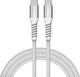 Кабель Verbatim 60 Вт, USB-C–USB-C, 120 см Сірий (31850) - зображення 3