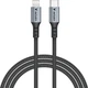 Kabel Verbatim USB-C– Lightning, 120 cm Black (31844) - obraz 1
