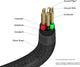 Кабель живлення та синхронізації Verbatim 100 Вт, USB-C–USB-C, 120 см Чорний (31846) - зображення 3