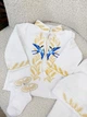 Костюм-вишиванка для хлопчика Family Tradition інтерлок з вишивкою 86 см білий Милі ластівки - зображення 2
