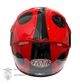 Шолом MotoTech HF-909 RED/E31 (дитячий закритий біле скло) Розмір - S - зображення 5
