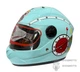 Шолом MotoTech HF-909 SKY BLUE/E28 (дитячий закритий біле скло) Розмір - S - зображення 1